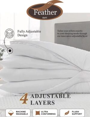 4 Layers Feather Pillow (Hotel Collection)