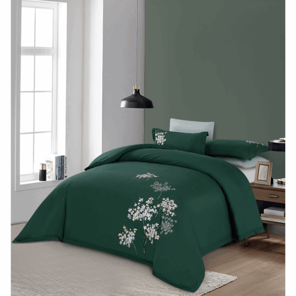 Moscow Duvet Cover Set 6 pcs Embroidery Microfiber - Image 15