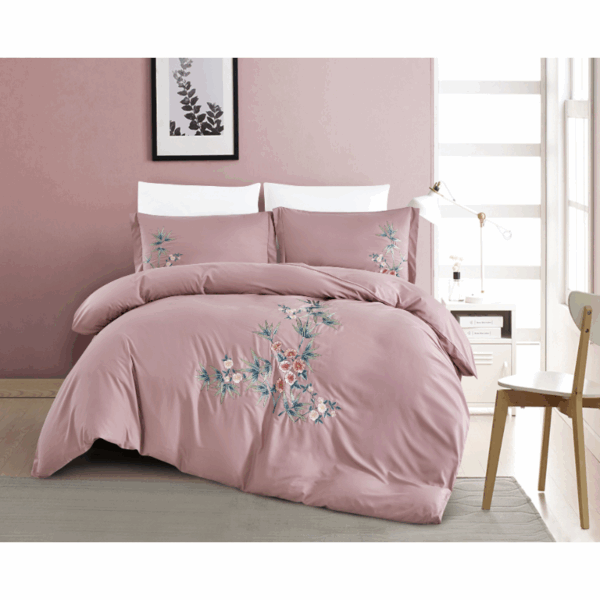 Moscow Duvet Cover Set 6 pcs Embroidery Microfiber - Image 3