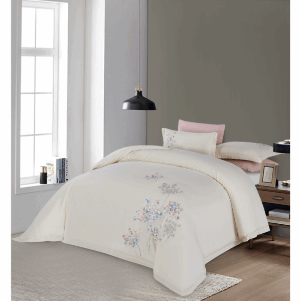 Moscow Duvet Cover Set 6 pcs Embroidery Microfiber