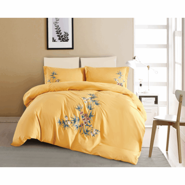 Moscow Duvet Cover Set 6 pcs Embroidery Microfiber - Image 4