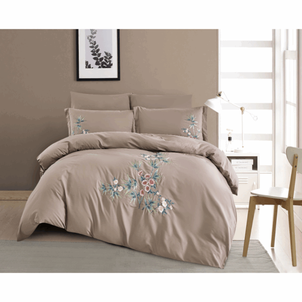 Moscow Duvet Cover Set 6 pcs Embroidery Microfiber - Image 5