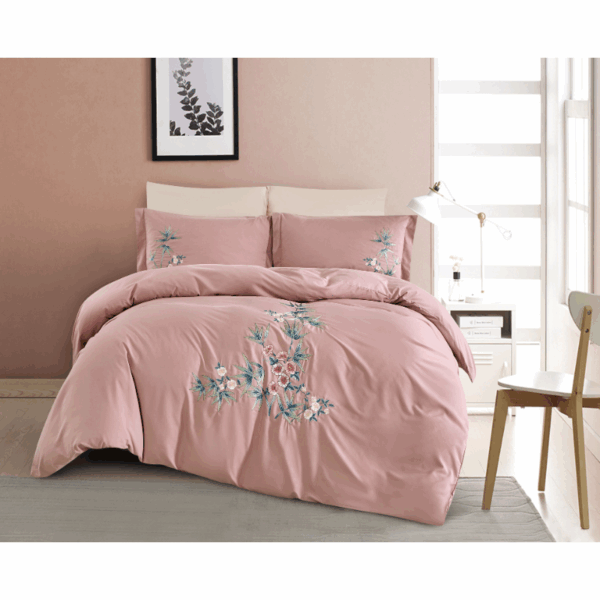 Moscow Duvet Cover Set 6 pcs Embroidery Microfiber - Image 6