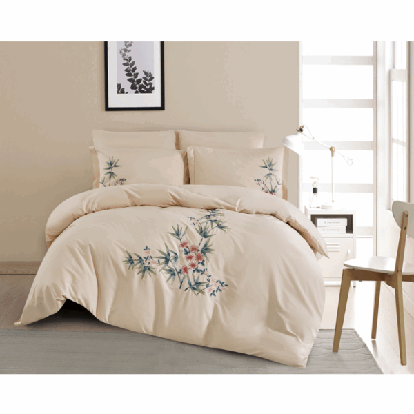 Moscow Duvet Cover Set 6 pcs Embroidery Microfiber - Image 8