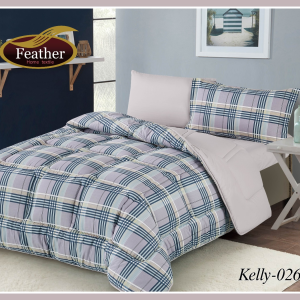 Kelly comforter Set 4 pcs Printed Cotton