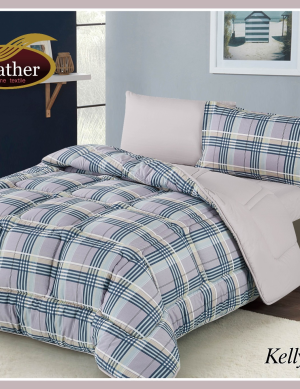 Kelly comforter Set 4 pcs Printed Cotton