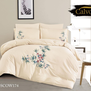 Moscow Duvet Cover Set 6 pcs Embroidery Microfiber