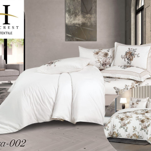 Clara Duvet Cover Set 6 pcs Printed Cotton