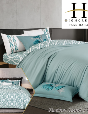 Feather Land Duvet Cover Set 6 pcs Printed Cotton