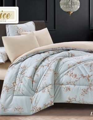 Dallas Comforter 4 Pcs Set Printed Microfiber