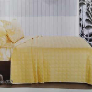 Rebecca bedspread 4 Pcs set 100% cotton printed (Double Face)