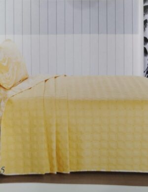 Rebecca bedspread 4 Pcs set 100% cotton printed (Double Face)