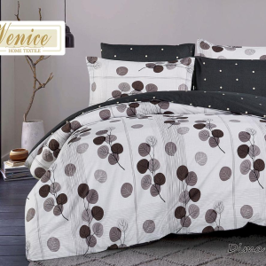 Dima Duvet Cover 4 Pcs Set  Printed Microfiber
