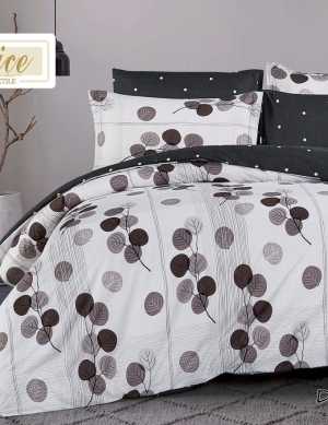 Dima Duvet Cover 4 Pcs Set  Printed Microfiber