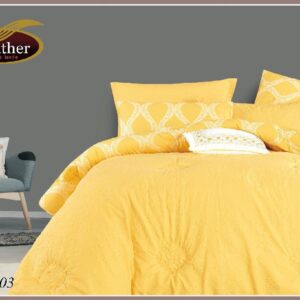 Evelyn Comforter 4 Pcs set  100% cotton