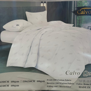 حشوة مزدوج calvo 100% cotton  Size 240*260