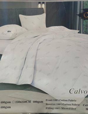 حشوة مزدوج calvo 100% cotton Size 240*260