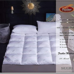 Feather Mattress Top (120*200) 100% Cotton Fabric
